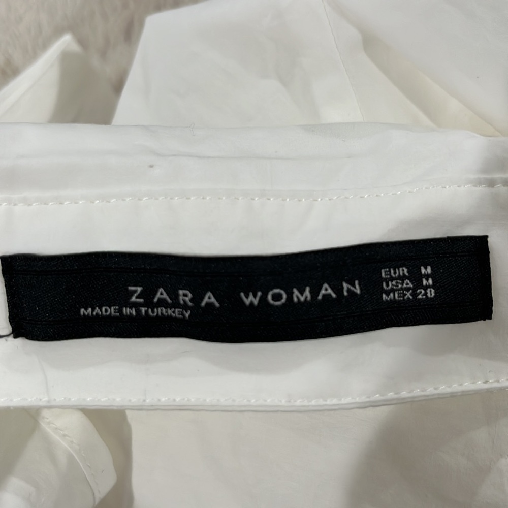 Zara White Button-down - Picture 4 of 4
